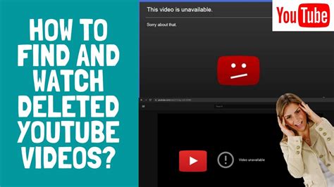 deleted youtube video watcher|How to Find + Watch DELETED YouTube Videos! (4 Methods) .